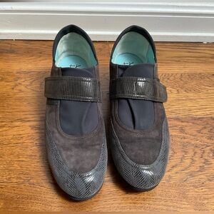 Thierry Rabotin Italian Reptile Brown Black with Bluish Tint 38.5